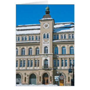 Rathaus in St Moritz, Schweiz