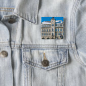 Rathaus in St. Moritz, Schweiz Button (Beispiel)