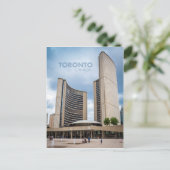 Rathaus in Toronto, Kanada Postkarte (Stehend Vorderseite)