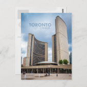 Rathaus in Toronto, Kanada Postkarte (Vorne/Hinten)