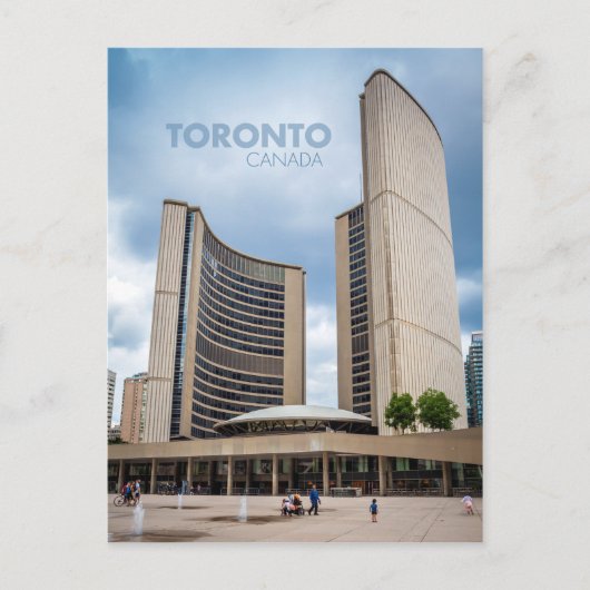 Rathaus in Toronto, Kanada Postkarte (Vorderseite)