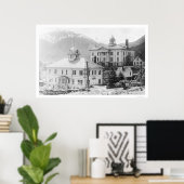 Rathaus Juneau Alaska 1918 Poster (Heimbüro)