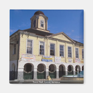 Rathaus, Lucea, Jamaika Magnet