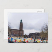 Rathaus Norwich Postkarte (Vorne/Hinten)