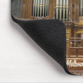 Rathaus, Pfeifenorgel Melbournes Australien Mousepad (Ecke)