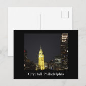 Rathaus Philadelphia Postkarte (Vorne/Hinten)