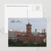 Rathaus Postkarte (Vorne/Hinten)