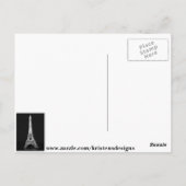 Rathaus Postkarte (Rückseite)