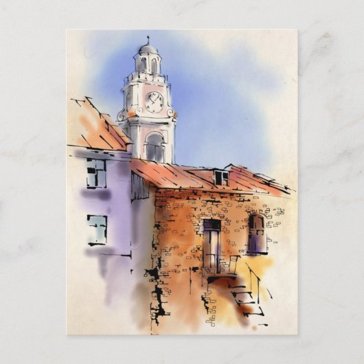 Rathaus Postkarte (Vorderseite)