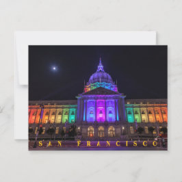 Rathaus Pride Postkarte