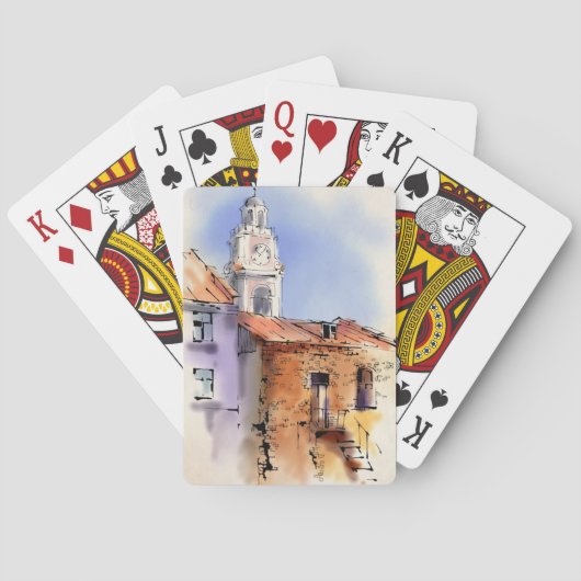 Rathaus Spielkarten (Rückseite)