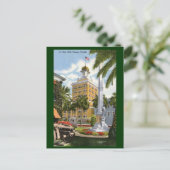 Rathaus, Tampa, Florida Vintag Postkarte (Stehend Vorderseite)