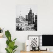 Rathaus und Gebäude Poster (Heimbüro)