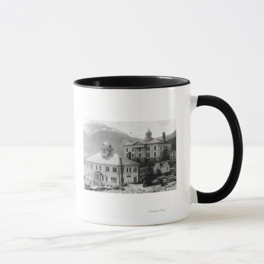 Rathaus und Gerichtsgebäude in Juneau Tasse (Rechts)