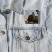 Rathaus und Sonnenuntergang Button (Beispiel)