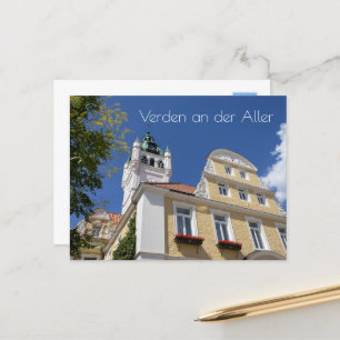Rathaus, Verden an der Aller, Deutschland Postkarte