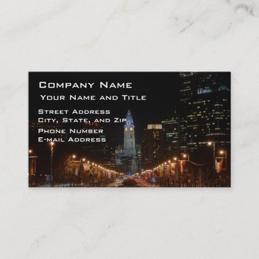 Rathaus Visitenkarte (Vorderseite)