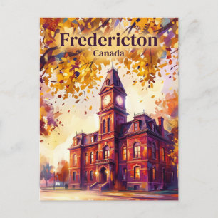 Rathaus von Fredericton Kanada Postkarte