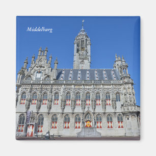 Rathaus von Middelburg, Niederlande Reise Magnet