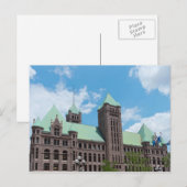 Rathaus von Minneapolis Postkarte (Vorne/Hinten)