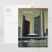 Rathaus von Toronto Postkarte (Vorne/Hinten)