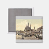 Rathaus, Wernigerode, Hartz, Deutschland, selten P Magnet (Vorderseite/Rückseite)