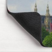 Rathaus, Wien, Österreich Mousepad (Ecke)