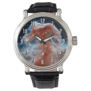 Rathausplattennebel Infrarot - Hubble Space Foto Armbanduhr