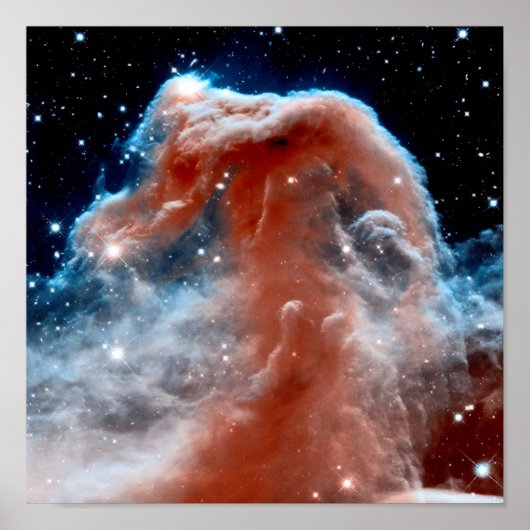 Rathausplattennebel Infrarot - Hubble Space Foto Poster (Vorne)