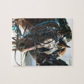 Rathaustreffen Buggy Pferde Puzzle (Horizontal)