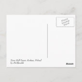 Rathausturm Postkarte (Rückseite)