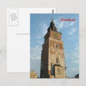 Rathausturm Postkarte (Vorne/Hinten)