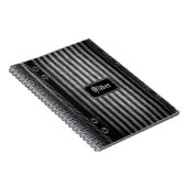 Rathbone viktorianischer Streifen Notizblock (Rechte Seite)