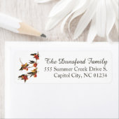 Rathbones Warbler Audubon Bird auf der Kreuzung (Insitu)