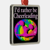 RATHER BE CHEERLEADING SILBERNES ORNAMENT (Rechts)