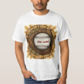 Rather Play Baseball T-Shirt (Vorderseite)
