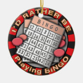 Rather Play Bingo Ornament (Vorne)