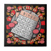 Rather Play Bingo Tile Fliese (Vorderseite)