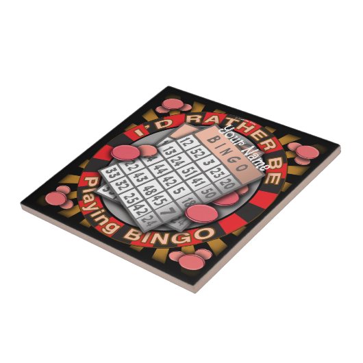 Rather Play Bingo Tile Fliese (Seite)