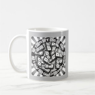 Rather Play Dominoes Kaffeetasse