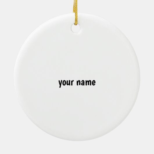 Rather Play Dominoes Keramik Ornament (Hinten)