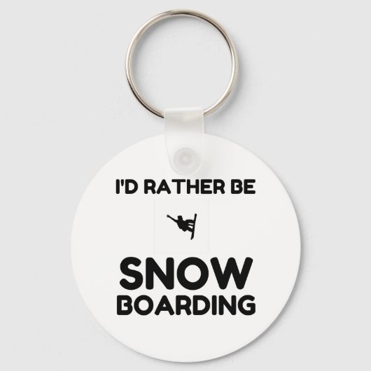 RATHER SNOWBOARING SCHLÜSSELANHÄNGER (Vorderseite)
