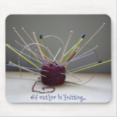 Ratherbeknitting Mousepad (Vorne)