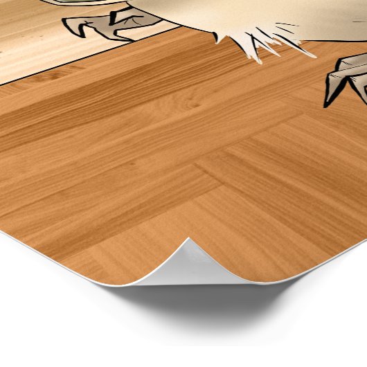 Rati Cate Poster (Ecke)