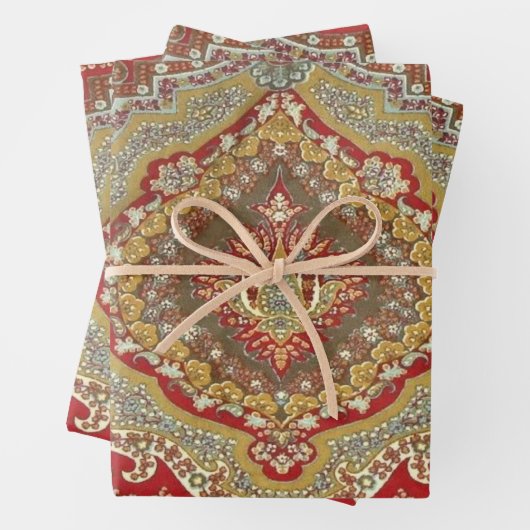 Ratih Paisley Geschenkpapier Set (Beispiel)