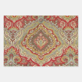 Ratih Paisley Geschenkpapier Set (Vorderseite 3)