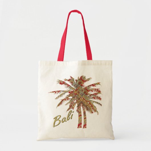 Ratih Paisley Palm Trees Tragetasche (Vorne)