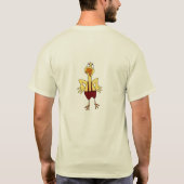 Rating Chicken #3 T - Shirt | inkletween.com (Rückseite)