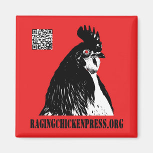 Rating Chicken Press Magnet