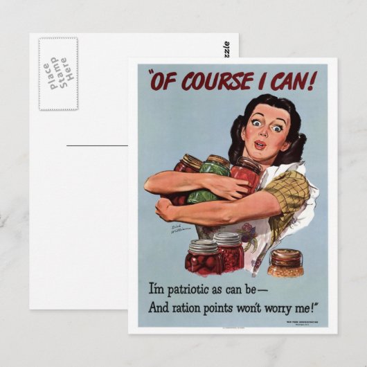 Rating Points Vintage Poster Postkarte (Vorne/Hinten)